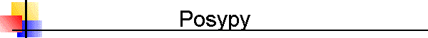 Posypy